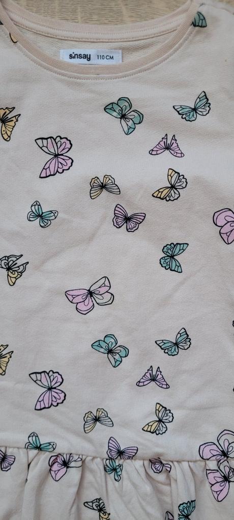 Šaty s dlhým rukávom, sinsay,110