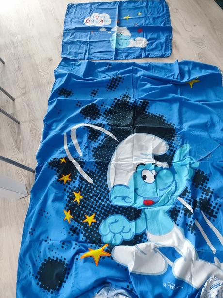 Šmolkové návliečky, šírka (cm): 120,dĺžka (cm): 200