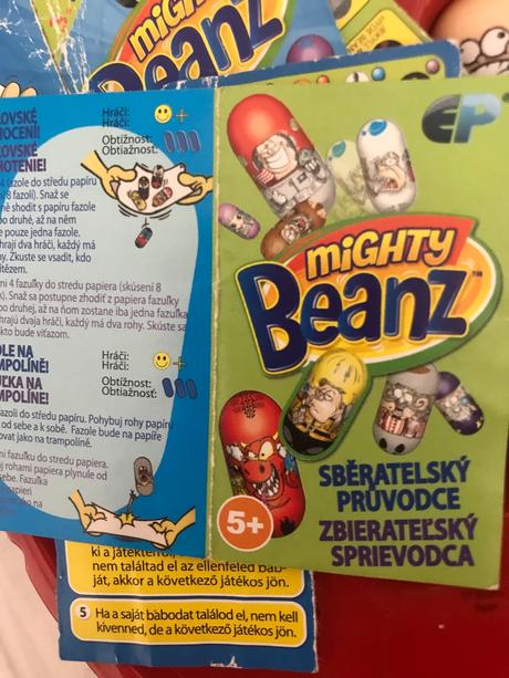 Zbierka fazuliek mighty beanz, 