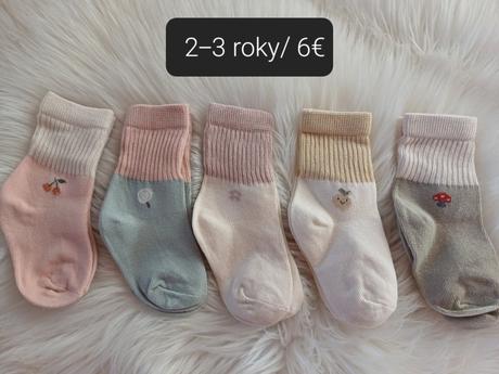 Podkolienky/ ponožky 1-7 rokov, 92