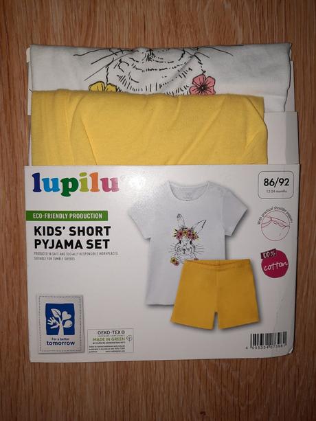 Nové letné pyžamá 86-116, lupilu,86 / 92