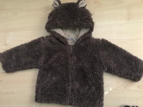 Mikinka teplučká macko 4-6 mes., okay,68