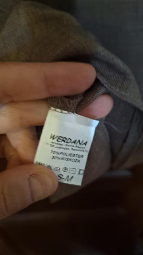 Hnedý top werdana s - m, m