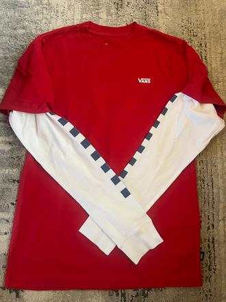 Tricko s dlhym rukavom vans, quiksilver,152