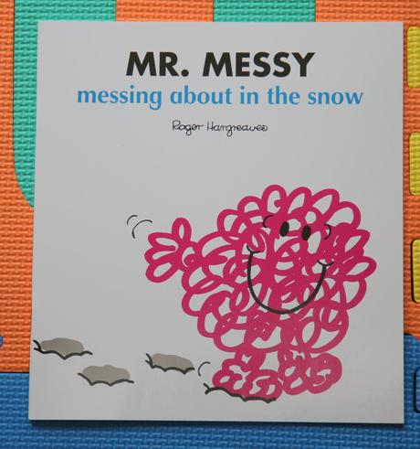 Mr messy messing about in the snow - p,