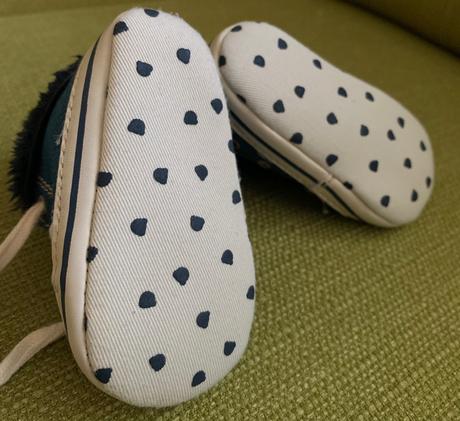 Oteplené topánky/ capačky, <17