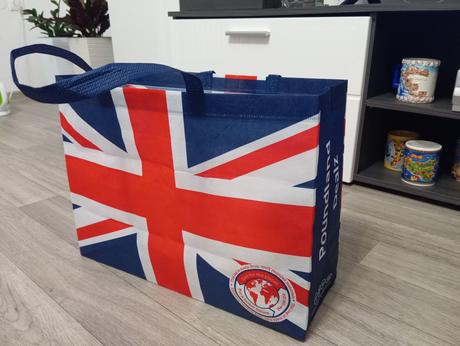 Znovupožívateľná taška britská vlajka británia, marks & spencer