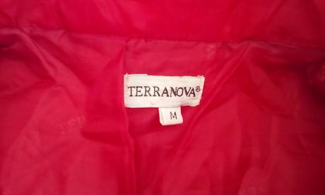 Športová červená vetrovka m, terranova,m