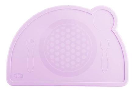 Chicco silikónové prestieranie ružová 18 m+,
