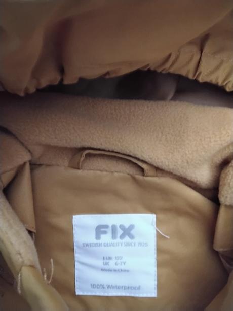 Nepremokavá bunda fix, lindex,122