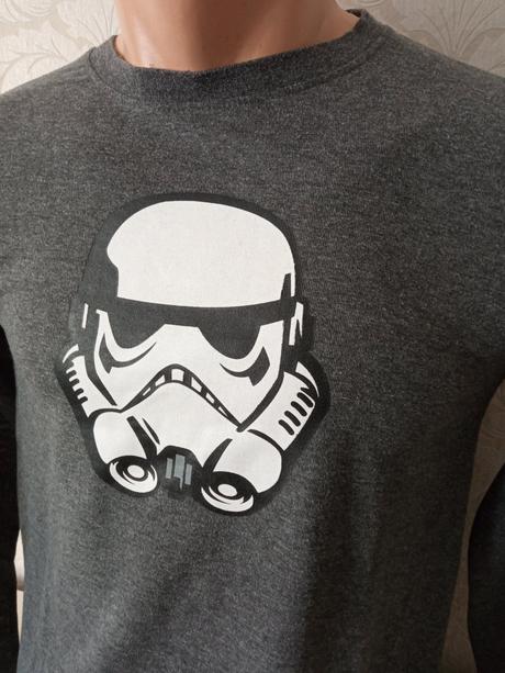 Chlapčenské tmavosivé tričko star wars (12-13r.), 158