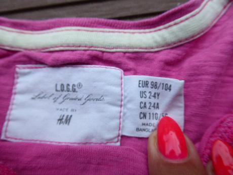Letné tričko, h&m,98