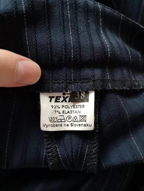 Elegantné široké nohavice, xs