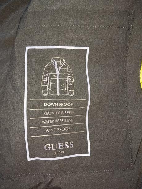 Čierna bunda guess, guess,xl