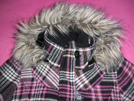 Teplá bundička do pásu, fishbone,m