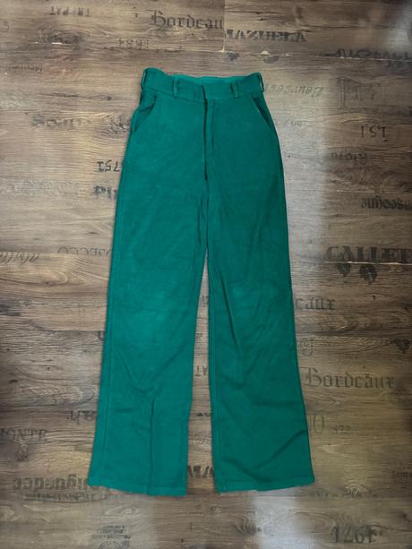 Netradičné froté nohavice leger, 34