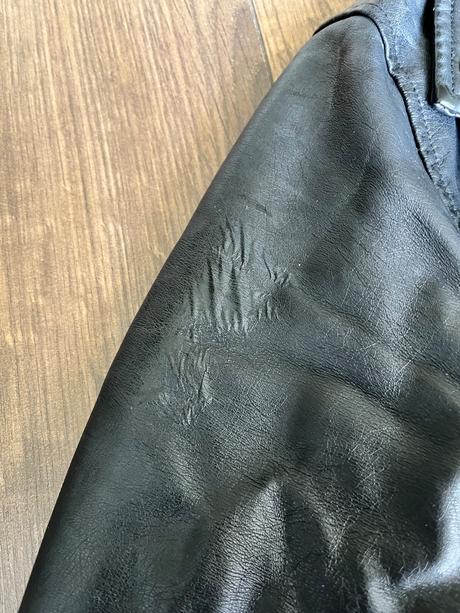 Kožená motorkarska bunda, sinsay,s