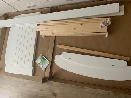 Posteľ 90x200cm biela bez matraca, 90,200