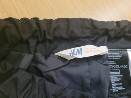 Nepremokave nohavice, h&m,116