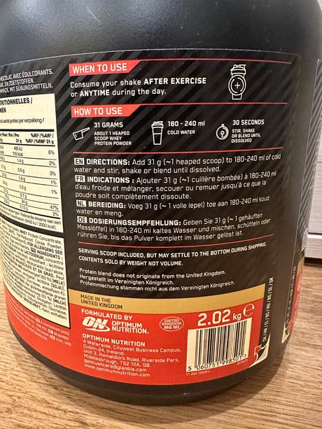 Protein optimum nutrition gold standard 2,02kg, 