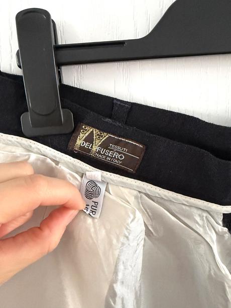 Vlnené nohavice s certifikátom woolmark, m