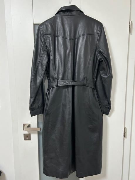 Kabát z pravej kože hennes, m