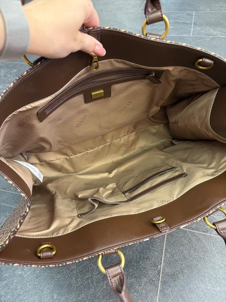 Kabelka guess veľká hnedá, guess