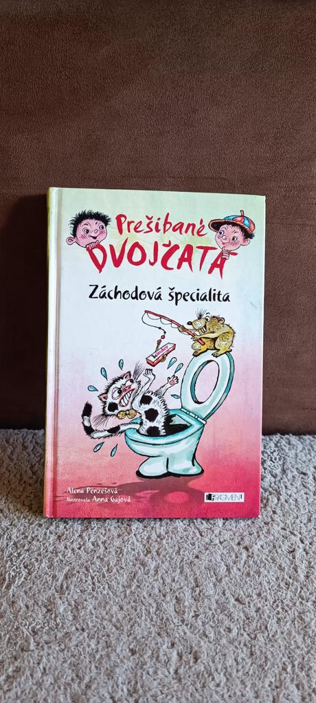 Kniha 2ks prešibané dvojčatá, 