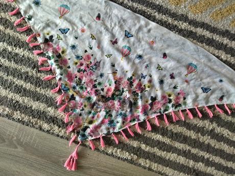 Zvieratková šatka 110/128, h&m,110