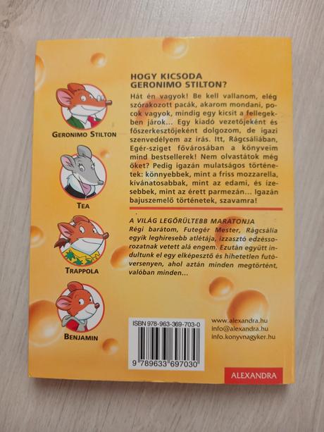 Geronimo stilton a világ legőrültebb maratonja,
