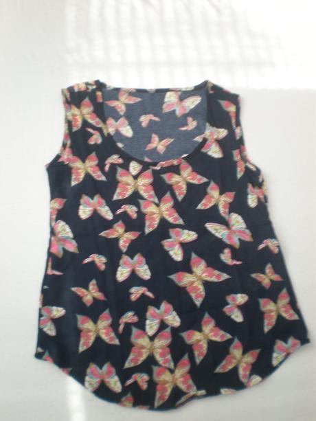 Motýliková blúzka, s