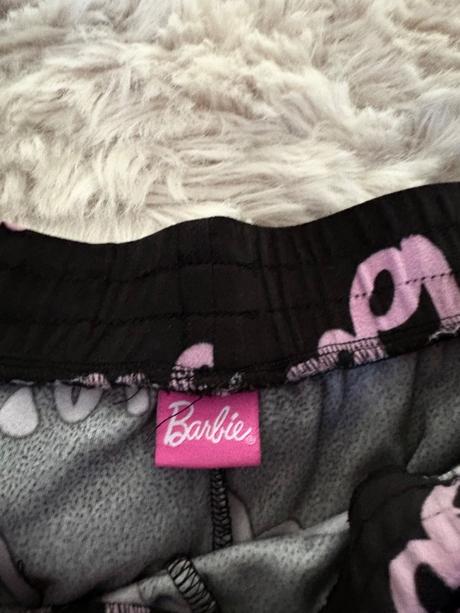 Zamatové kratasky, barbie,xl