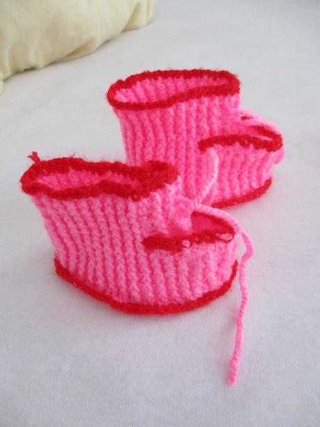 Štrikované ponožky a papučky, 17