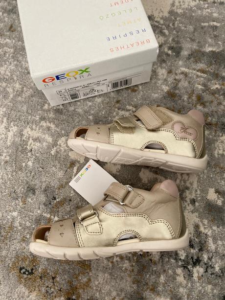 Nové geox kožené sandalky, geox,25