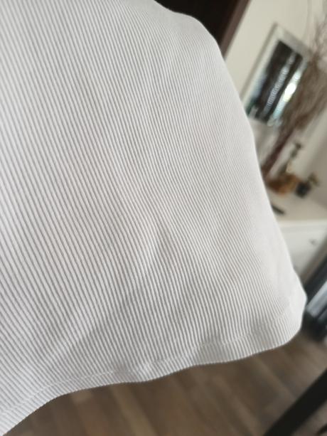 Gina tricot rebrované kvalitné tielko m-l, m