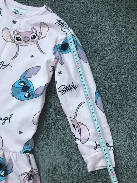 Šaty stitch v.122/128, sinsay,122