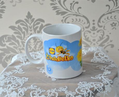 Keramická šálka-včielka maja, 