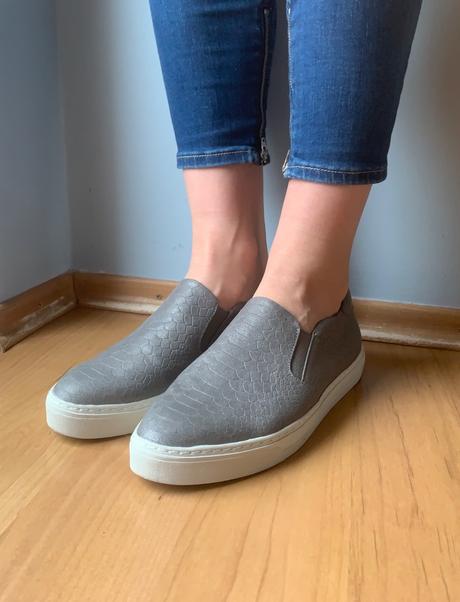 Sivé nazúvacie topánky, graceland,39