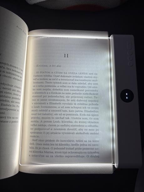 Led svetlo záložka do knihy, 