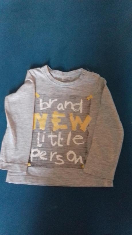 Nohavice   č. 92  + tričko c. 86  zn. f&f, f&f,92