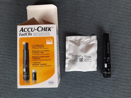 Accu-check fastclix odberové pero (roche), 