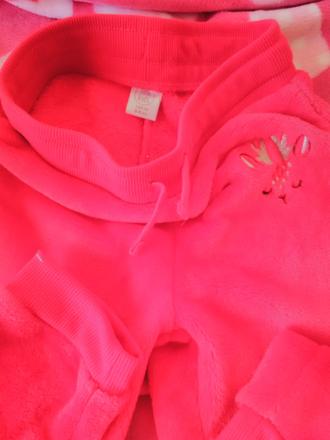 Krásne teplé plyšové nohavice, pepco,128