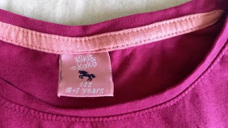 Tričko kiki koko- veľ. 6-7rokov-super stav, kiki&koko,122