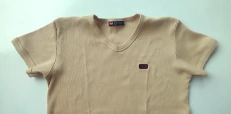 Vrúbkové tričko, s