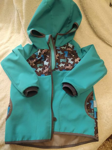 Softshellová bunda s flísom, unuo,116