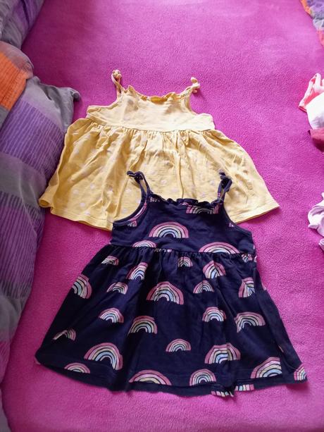 Šatové tričká/tuniky, f&f,128