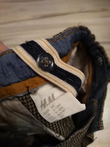 Nohavice, h&m,80