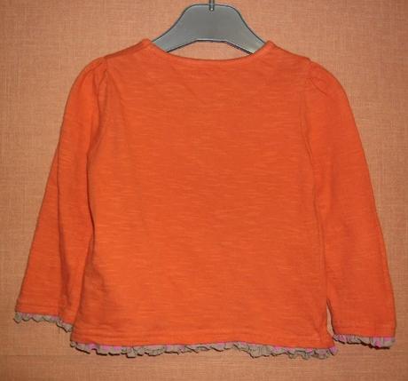 Tričko dievčenské s dlhým rukávom, george,86