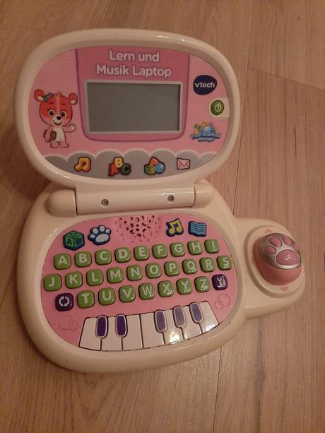 Detský počítač v nemcine,