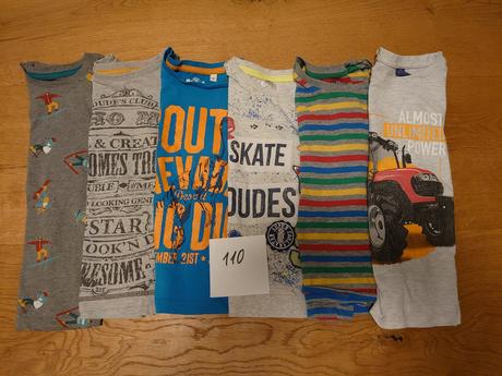 Tričko s dlhým rukávom pre chlapca 110, 110